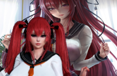 《AI少女》性感雙馬尾大小姐MOD