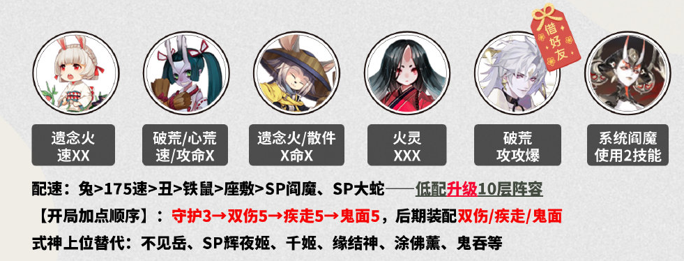 《陰陽(yáng)師》不朽之目爬塔陣容推薦