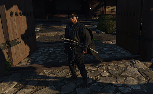 《對馬島之魂：導演剪輯版》黑色堺武士刀MOD