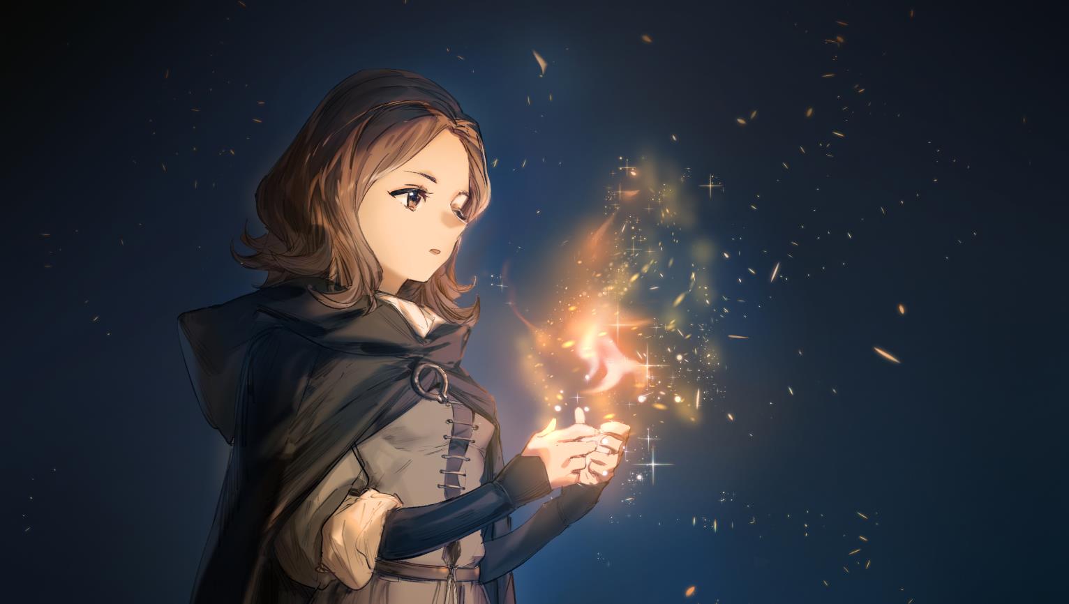 《Wallpaper Engine》動畫風艾爾登法環(huán)梅琳娜動態(tài)壁紙