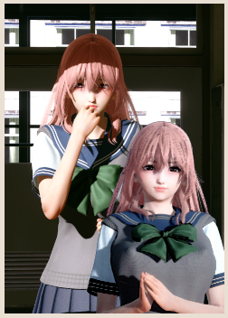 《AI少女》粉毛日式JK美少女MOD