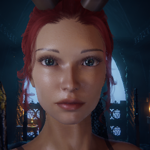 《懲戒魅魔》深邃眼眸棕發美女捏臉MOD