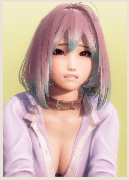 《AI少女》粉毛短發(fā)挑染美少女MOD