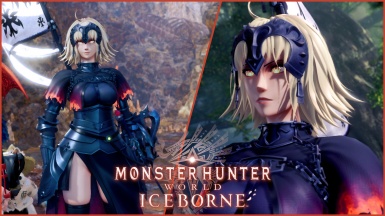 《怪物獵人世界：冰原》FGO圣女貞德人物MOD