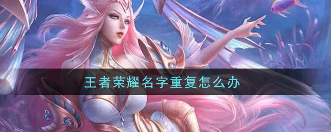 《王者榮耀》名字重復代碼