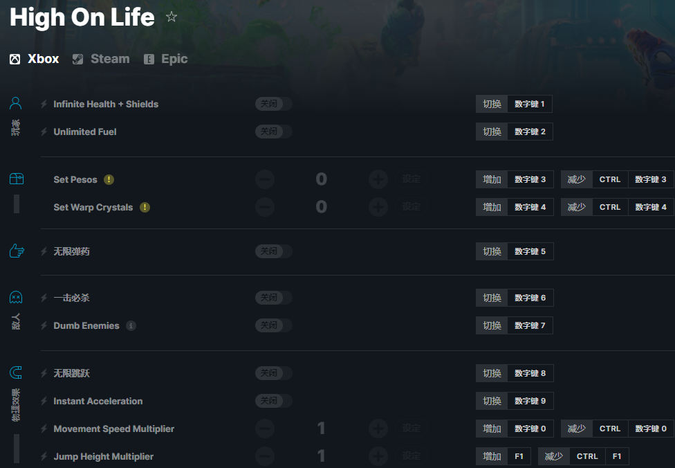 《High On Life》v2022.12.16十一項修改器[GreenHouse][Xbox]