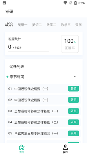 考研100題庫(kù)
