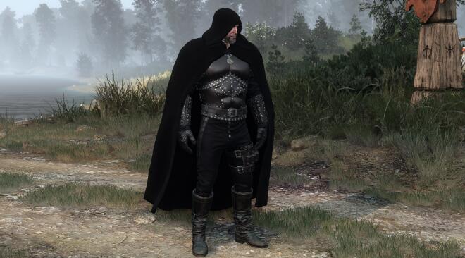 《巫師3次世代版》兜帽斗篷MOD