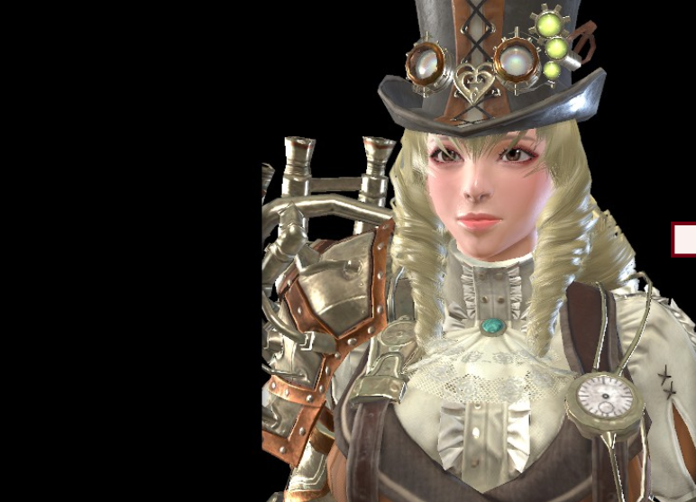 《怪物獵人崛起：曙光》蒸汽朋克風美女探險家服裝MOD