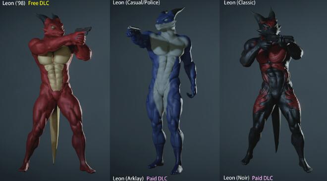 《生化危機3：重制版》三色龍人替換里昂MOD[僅支持舊版本]