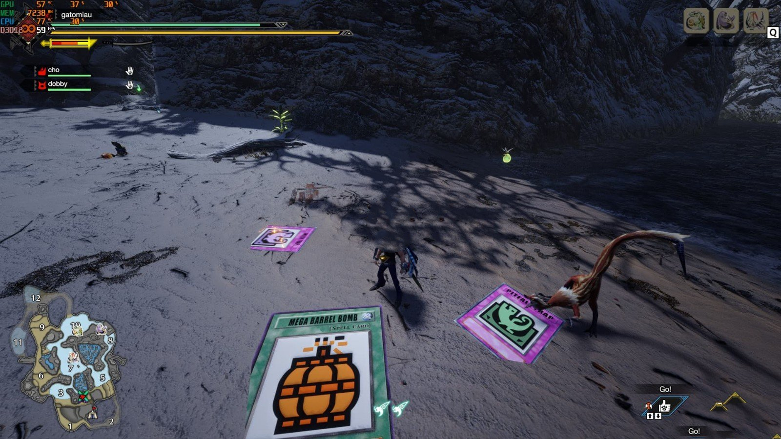《怪物獵人：崛起》陷阱卡和魔術卡MOD