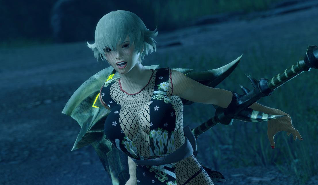 《怪物獵人崛起：曙光》性感女忍者風迅龍套裝MOD