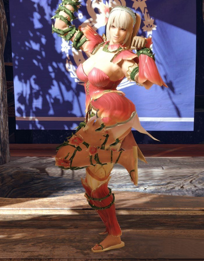 《怪物獵人：崛起》花仙子套裝MOD