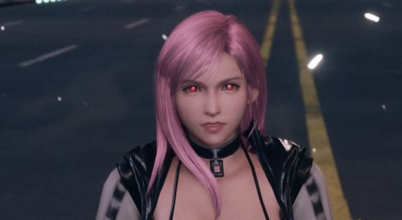 《最終幻想7：重制版》蒂法死或生穗乃果可愛粉毛桃心眼MOD
