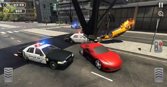 美國(guó)城市警車(chē)追逐