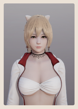 《甜心選擇2》性感白色比基尼大胸小姐姐MOD