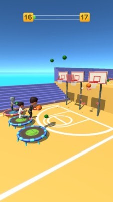 蹦床籃球3D