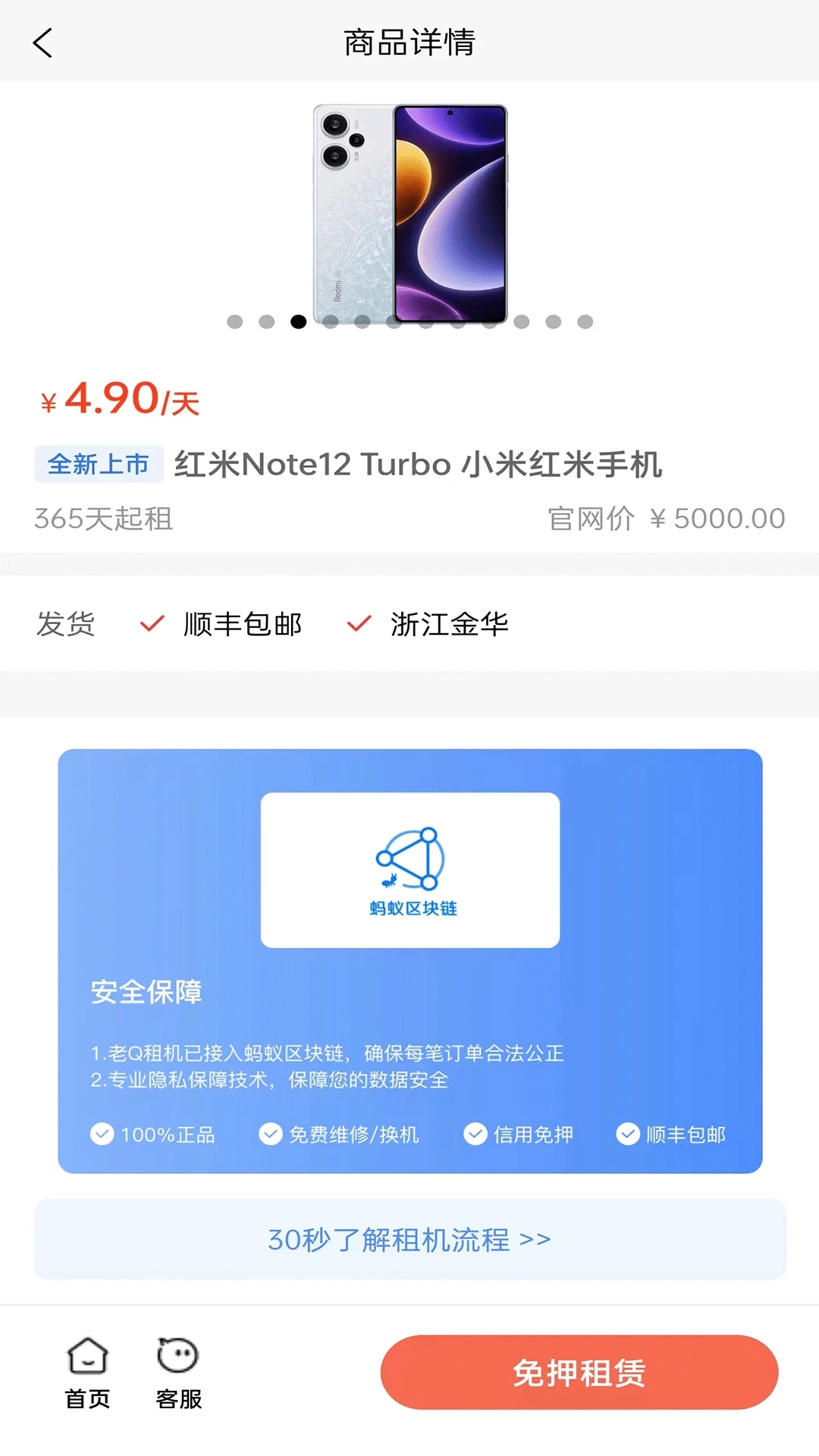 老Q租機