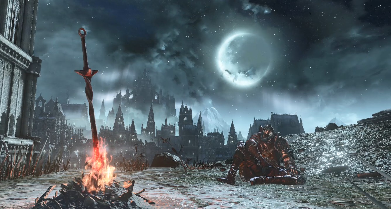 《Wallpaper Engine》冷冽谷的伊魯席爾——篝火休息動態壁紙