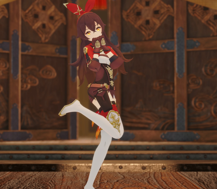 《怪物獵人崛起：曙光》快樂小火把安柏MOD