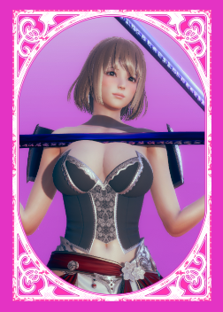 《AI少女》金色短發(fā)灰色緊身衣小姐姐MOD