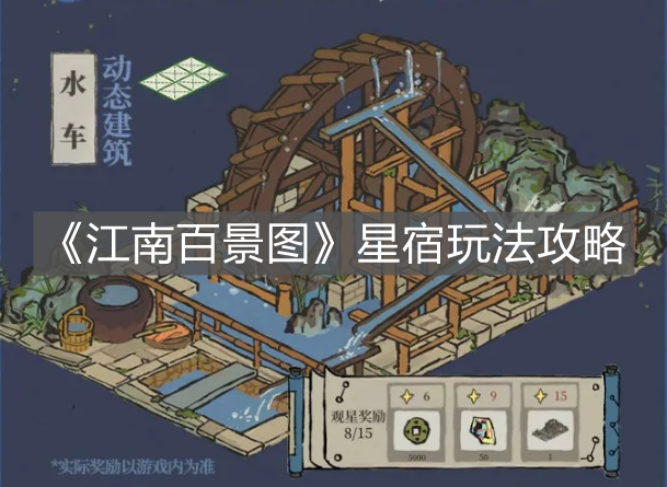 《江南百景圖》星宿玩法攻略
