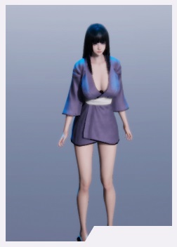 《AI少女》穿浴袍的日向雛田MOD