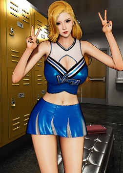 《AI少女》金發御姐啦啦隊長MOD