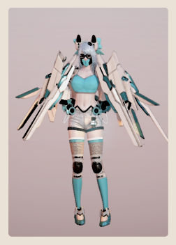 《AI少女》性感機(jī)械戰(zhàn)斗服小姐姐MOD