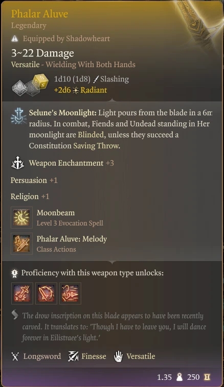 《博德之門3》神圣Phalar AluveMOD