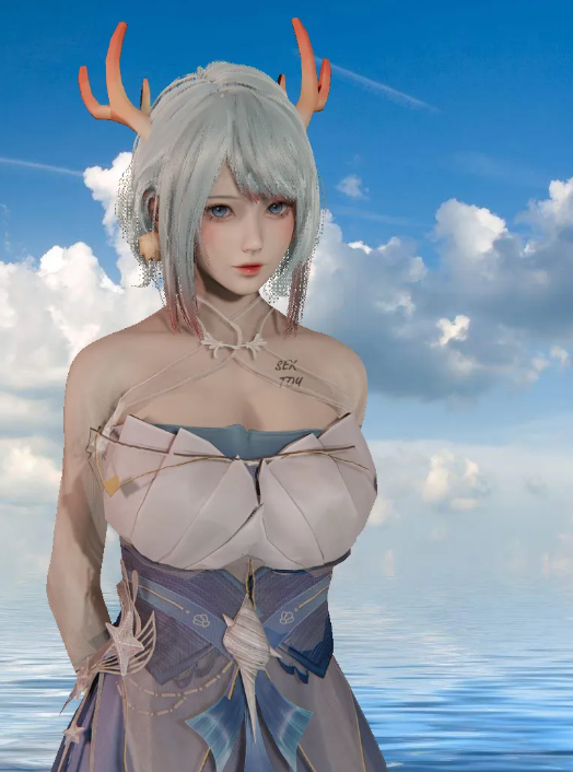 《AI少女》藍發小龍女MOD