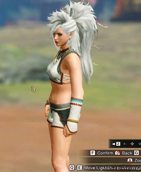 《怪物獵人：崛起》蒼星套發型MOD