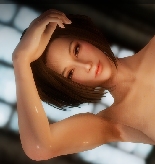 《上古卷軸5：天際重制版》豐富的女體曲線肌膚光澤MOD