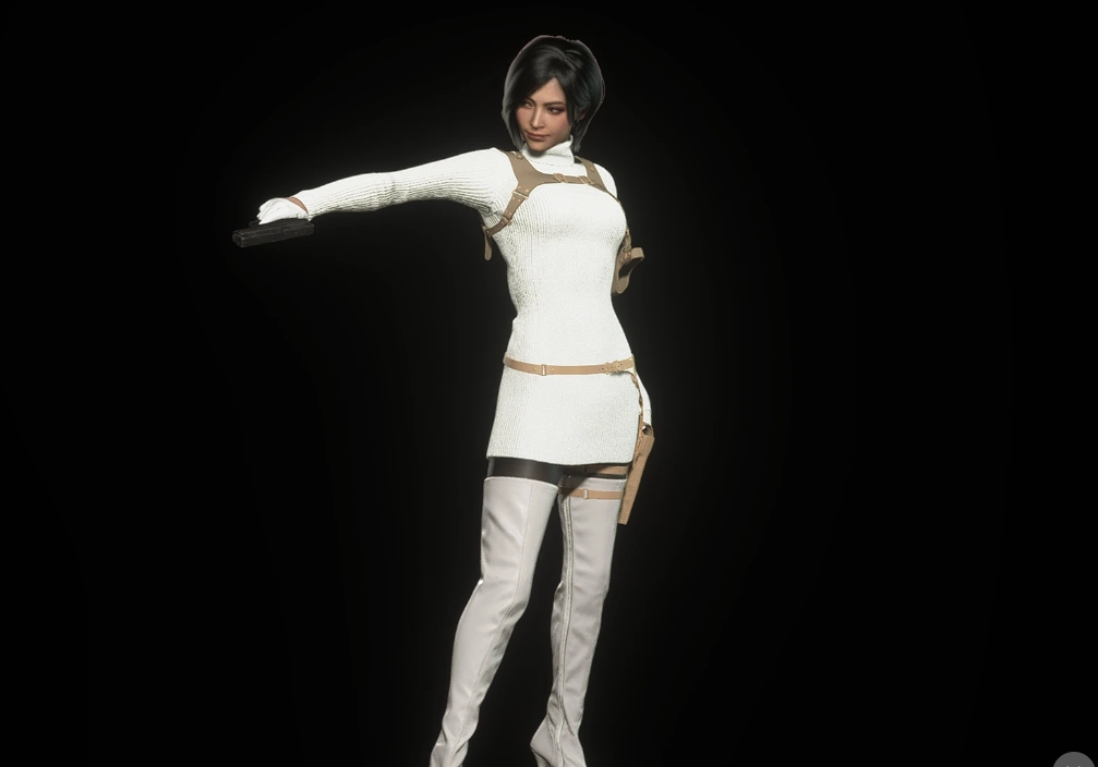 《生化危機4：重制版》艾達王白色毛衣MOD
