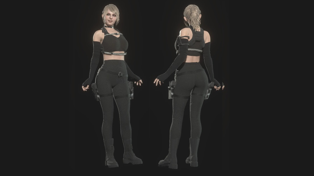 《生化危機4：重制版》阿什莉緊身褲間諜裝MOD[正式版]