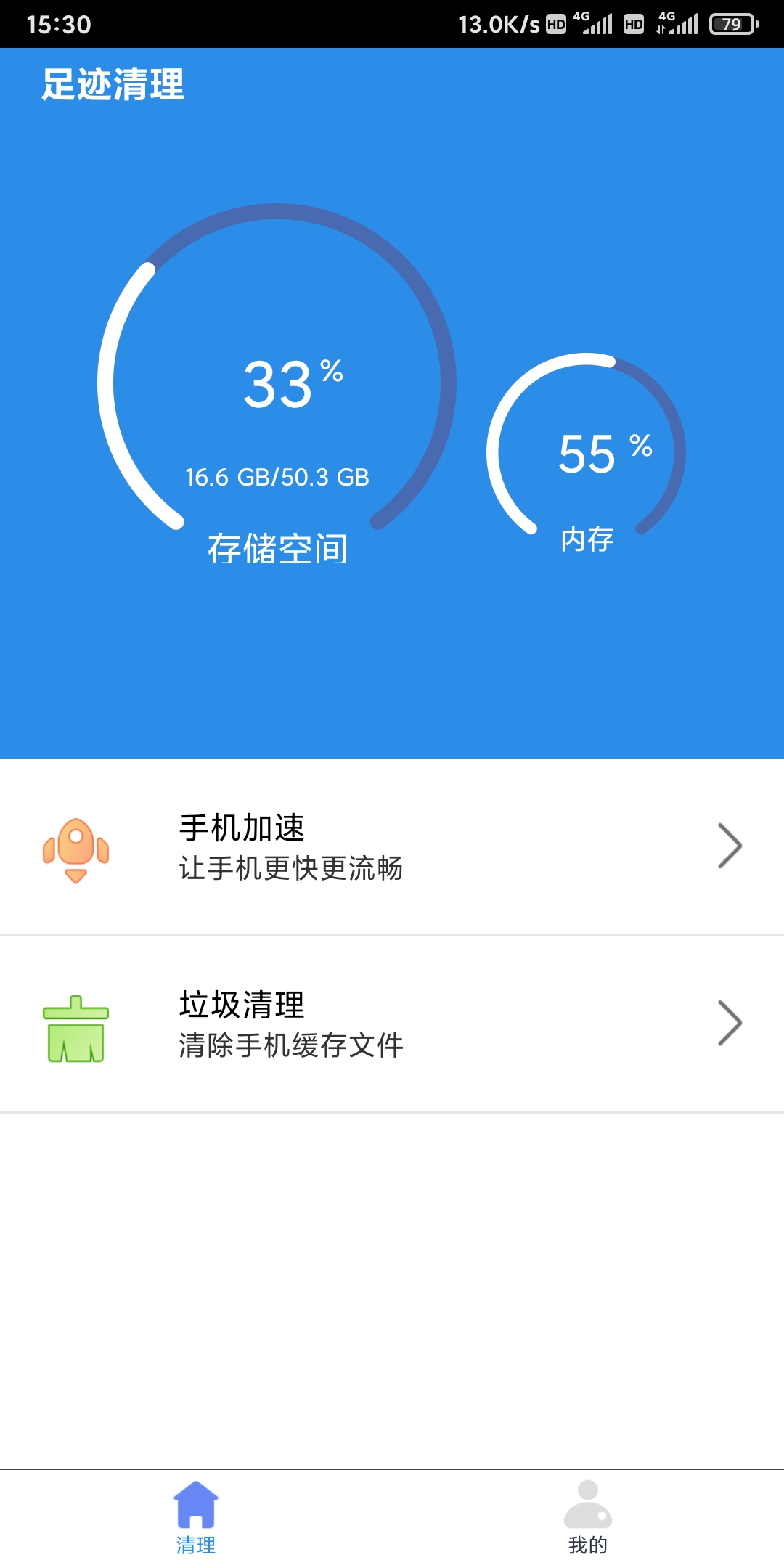足跡清理