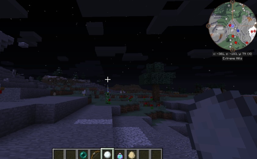 《我的世界》1.16.5彈道預覽MOD