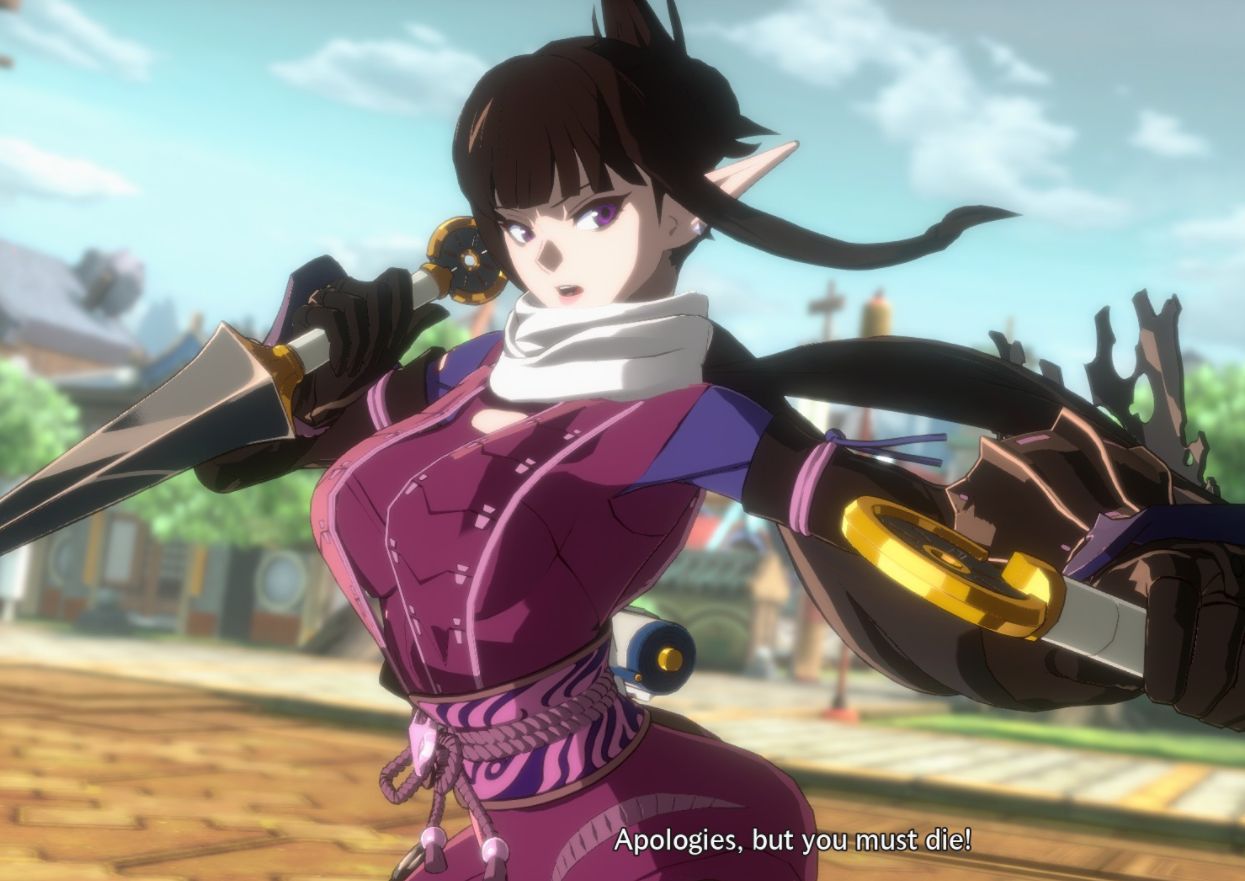 《地下城與勇士：決斗》女忍者對魔忍神守清華配色MOD