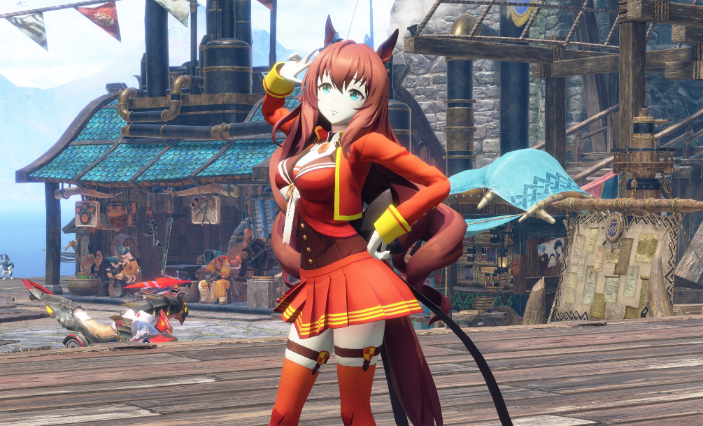 《怪物獵人崛起：曙光》賽馬娘丸善斯基鐮鼬龍套MOD