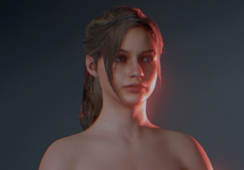 《生化危機2：重制版》克萊爾身材修改精瘦肌肉MOD