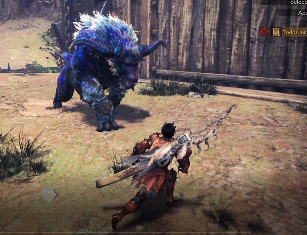 《怪物獵人：世界》深紅鬃毛和蔚藍鬃毛金獅子MOD