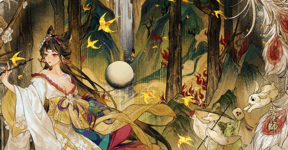 《陰陽師》八月新式神SP繪世花鳥卷傳記一覽