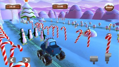 雪人怪獸車