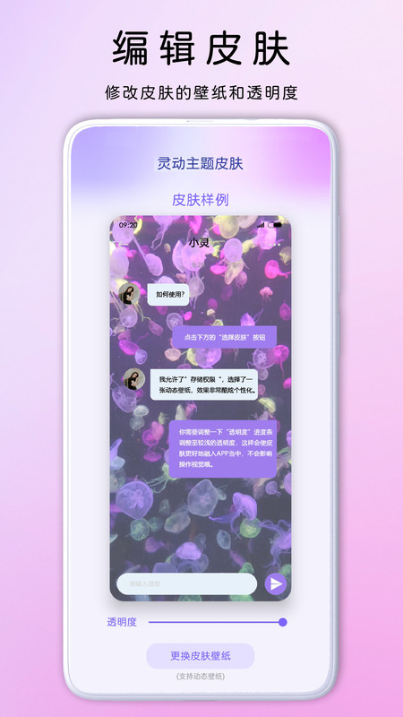 靈動主題皮膚