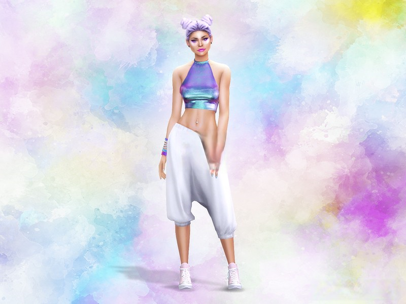 《模擬人生4》水彩創(chuàng)建背景MOD