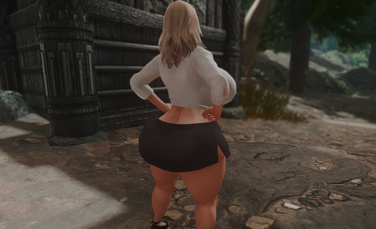 《怪物獵人崛起：曙光》夸張性感豐腴MM體型女教師服裝MOD