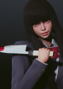 《AI少女》黑長(zhǎng)直病嬌小姐姐MOD