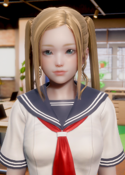 《ROOM Girl》雙馬尾水手服學生少女MOD
