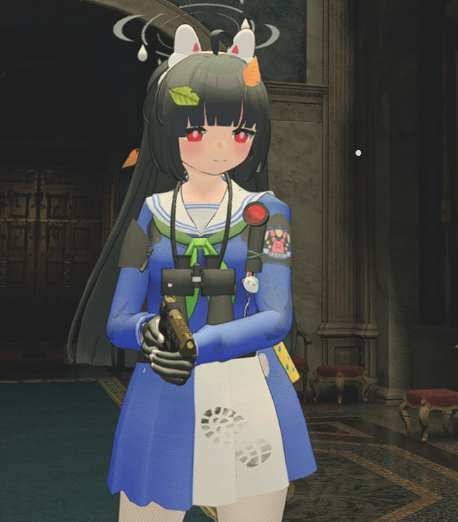 《生化危機4：重制版》碧藍檔案霞澤美游替換里昂v1.1MOD[正式版]