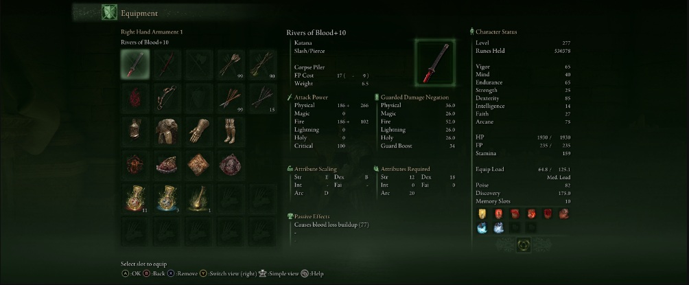 《艾爾登法環》UI和HUD新的配色MOD